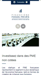 Mobile Screenshot of financiere-fondsprives.com